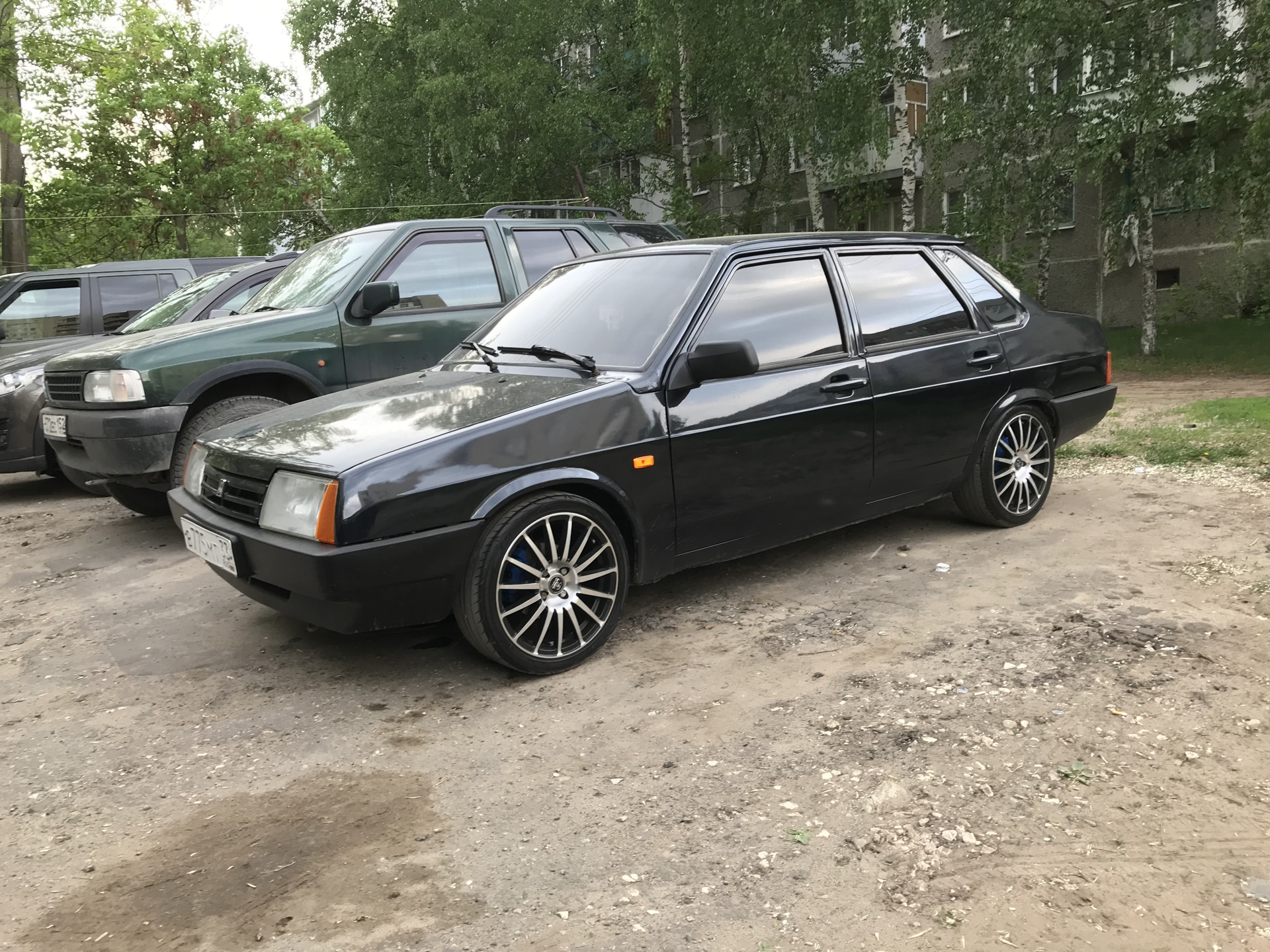 Нахлобучка на ручник и просто фото) — LADA 21099, 1,5 л., 2004 года ...