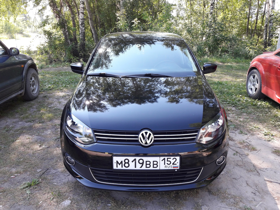 Полосы на VW Polo sedan gt