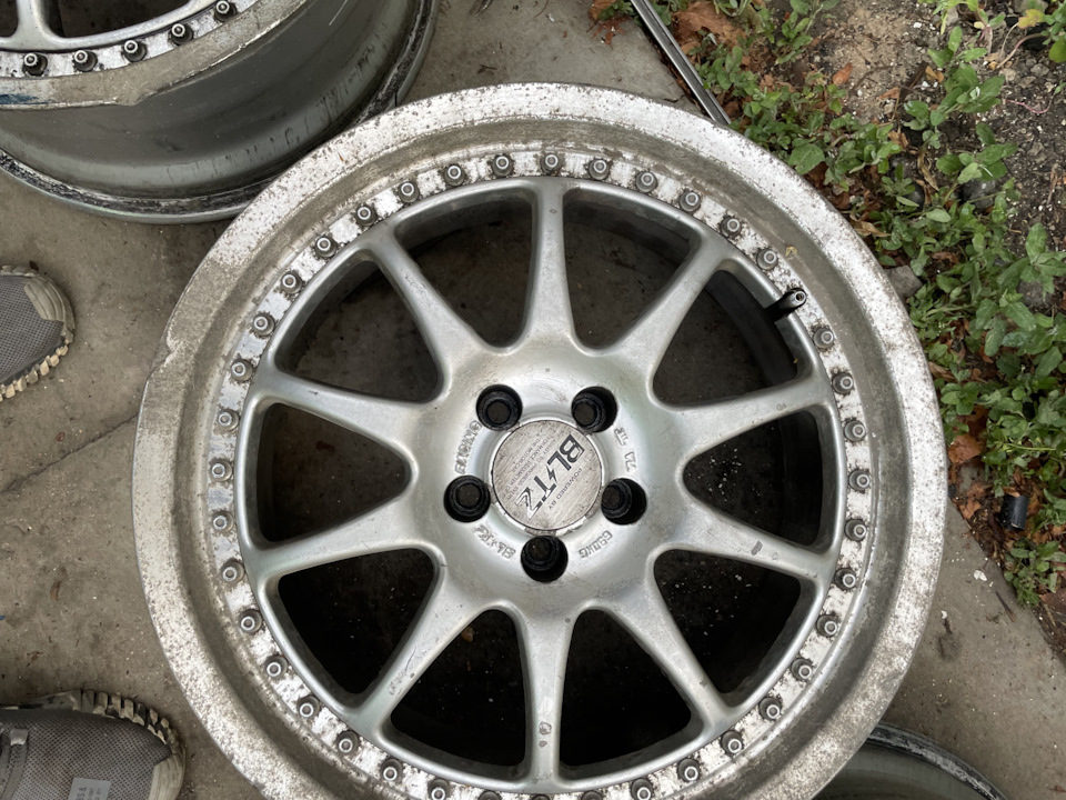 Долгожданные диски BLITZ RACING 17 — Subaru Forester (SG), 2 л, 2006 ...