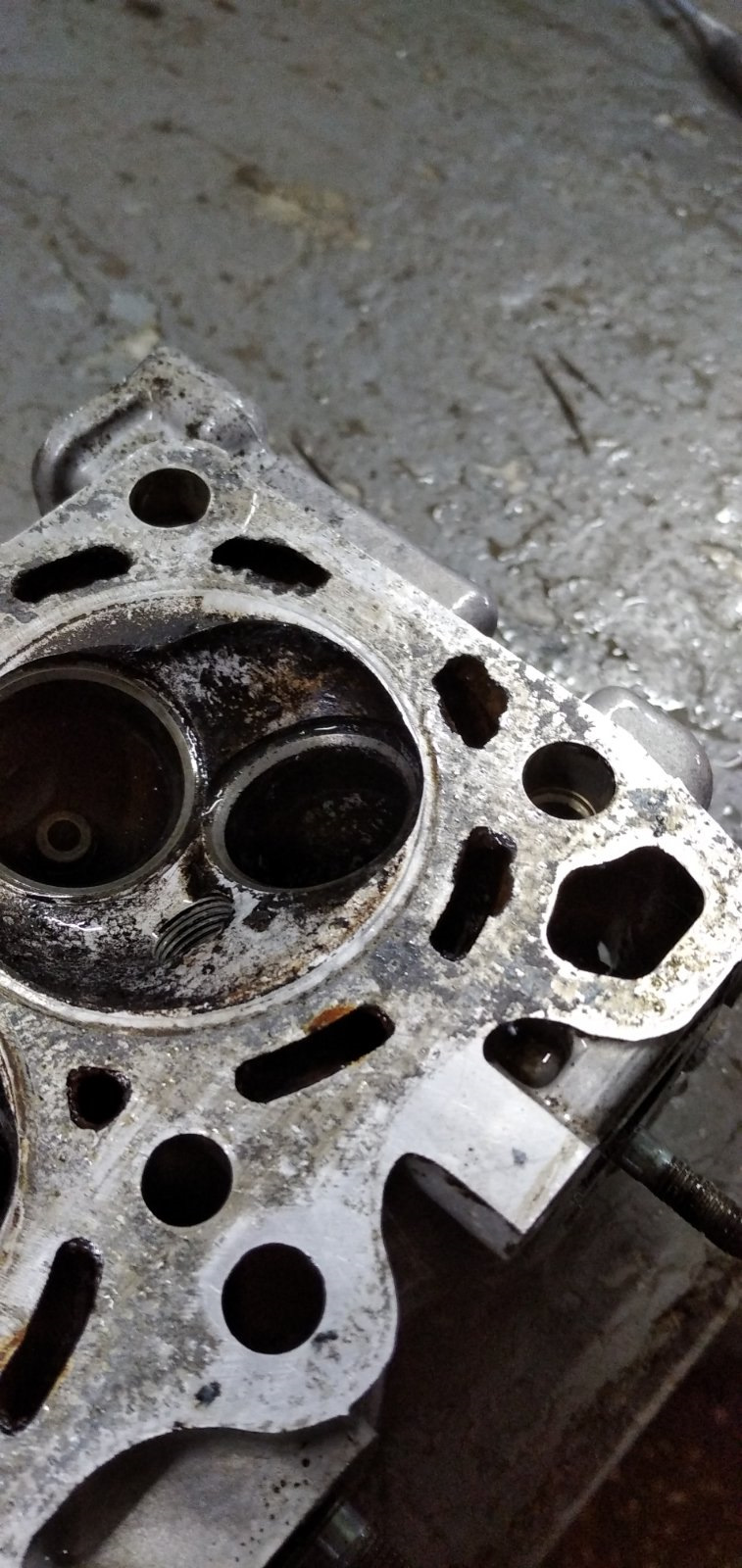 Прогоревший клапан — Daewoo Matiz (M100, M150), 0,8 л, 2006 года ...