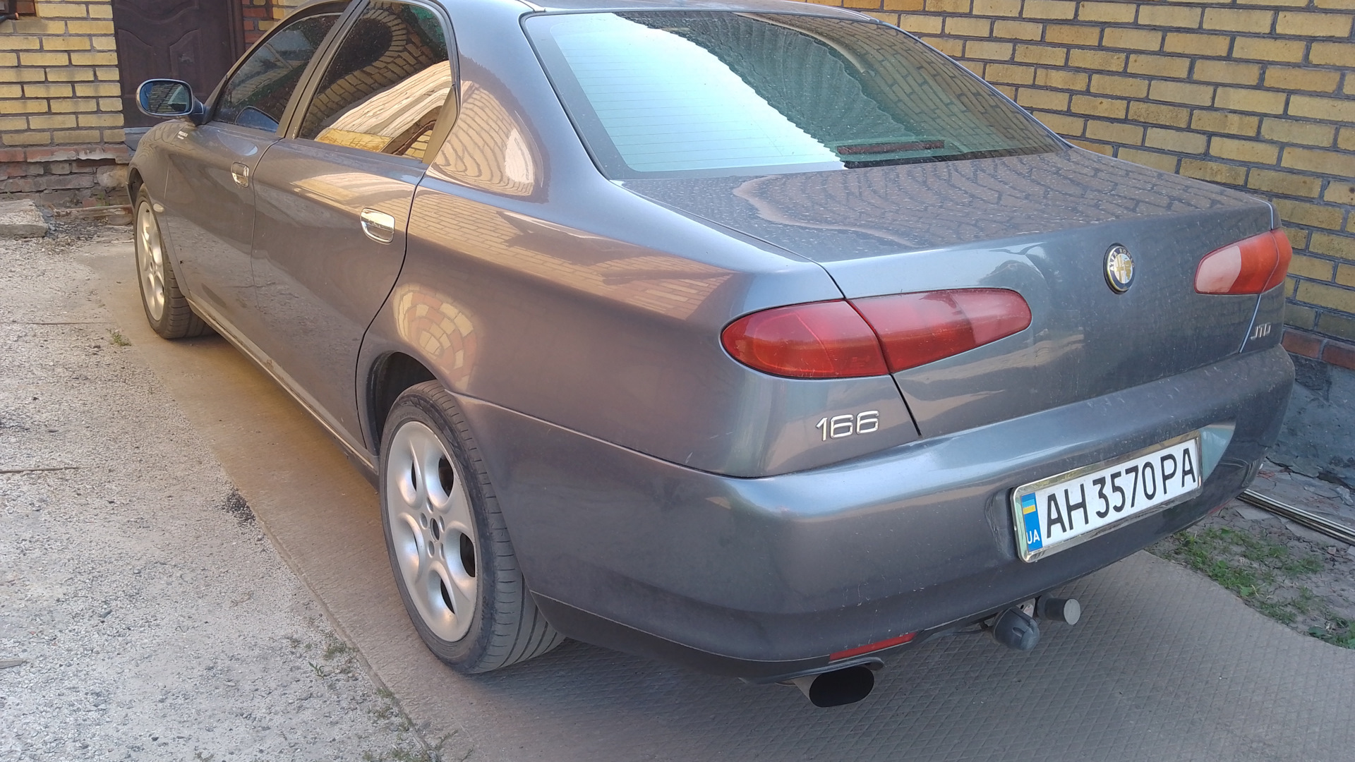 Alfa Romeo 166 2.4 дизельный 1999 | Альфа на DRIVE2