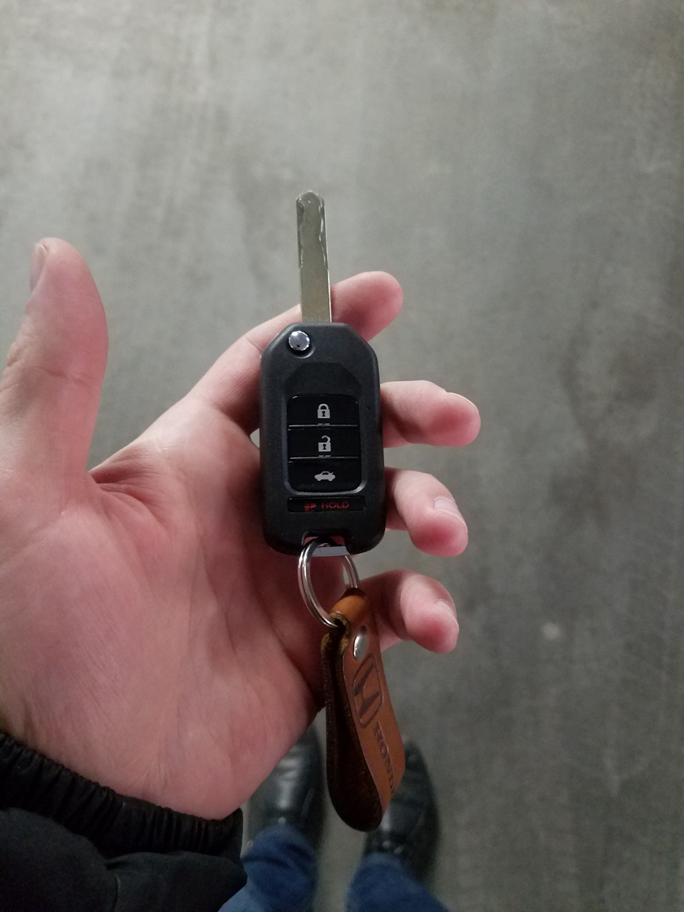 Замена ключа зажигания на выкидной — Honda Civic 4D (9G), 1,8 л., 2015 ...