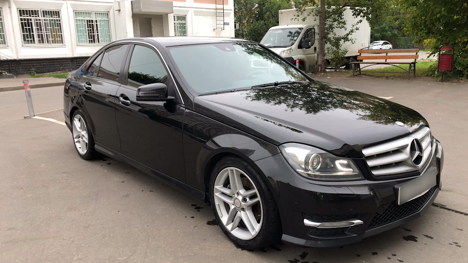 История обслуживания за 3 года — Mercedes-Benz C-class (W204), 1,6 л ...