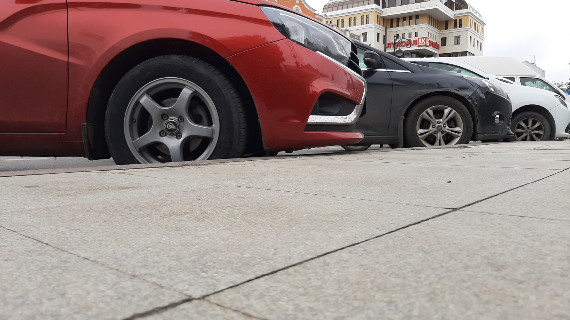 Занижение -30 от технорессор — Lada Vesta (1G), 1,6 л, 2017 года ...