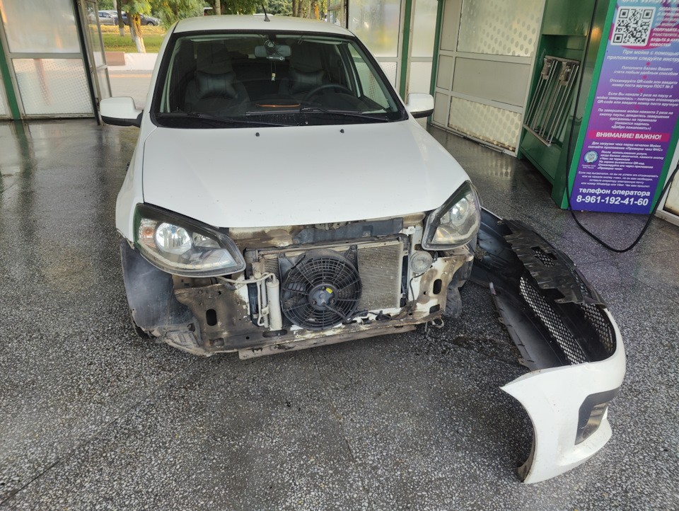 Мойка радиаторов — Lada Калина Спорт (2G), 1,6 л, 2015 года | мойка ...