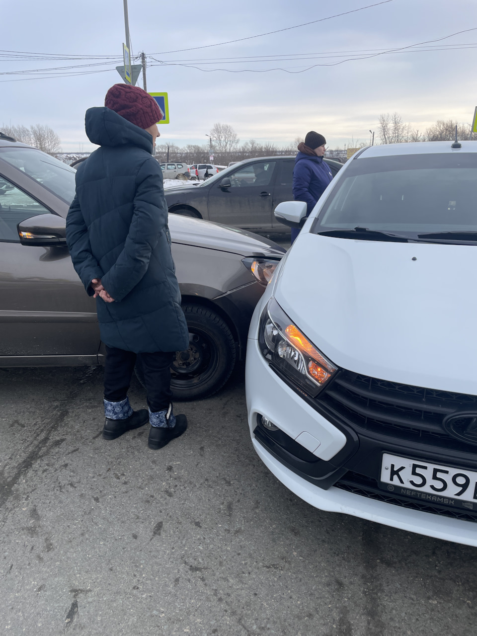 Ищи виноватых. — Lada Vesta, 1,6 л, 2020 года | ДТП | DRIVE2