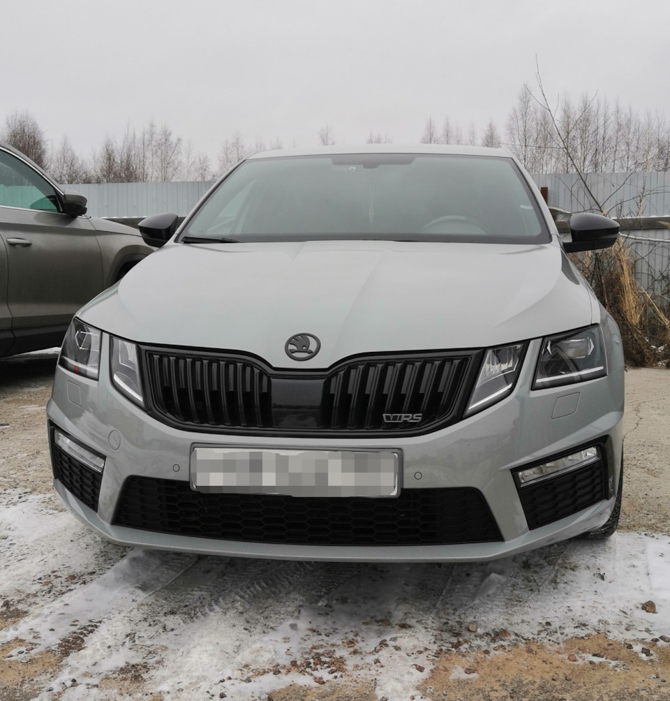 Установка значка РС А7 — Skoda Octavia RS A7 Mk3, 2 л, 2014 года | стайлинг  | DRIVE2