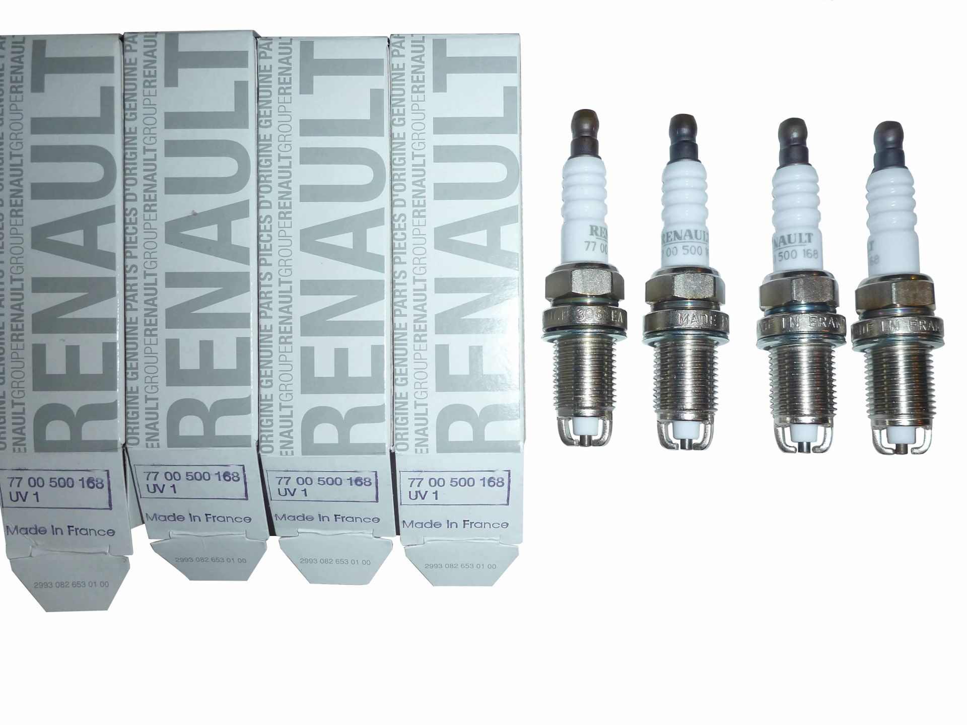 Свечи зажигания Renault 7700500168 рено логан фаза2 — Renault Logan (1G ...
