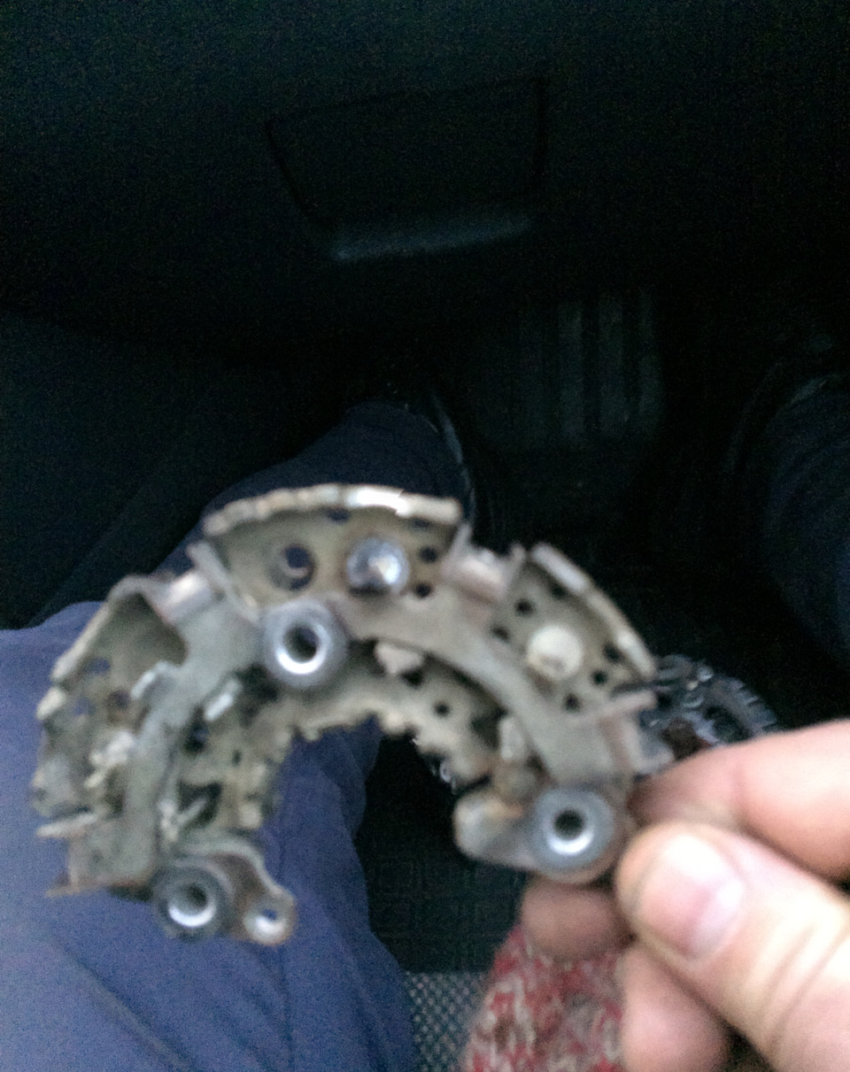 Диодный мост генератора сгорел — DRIVE2