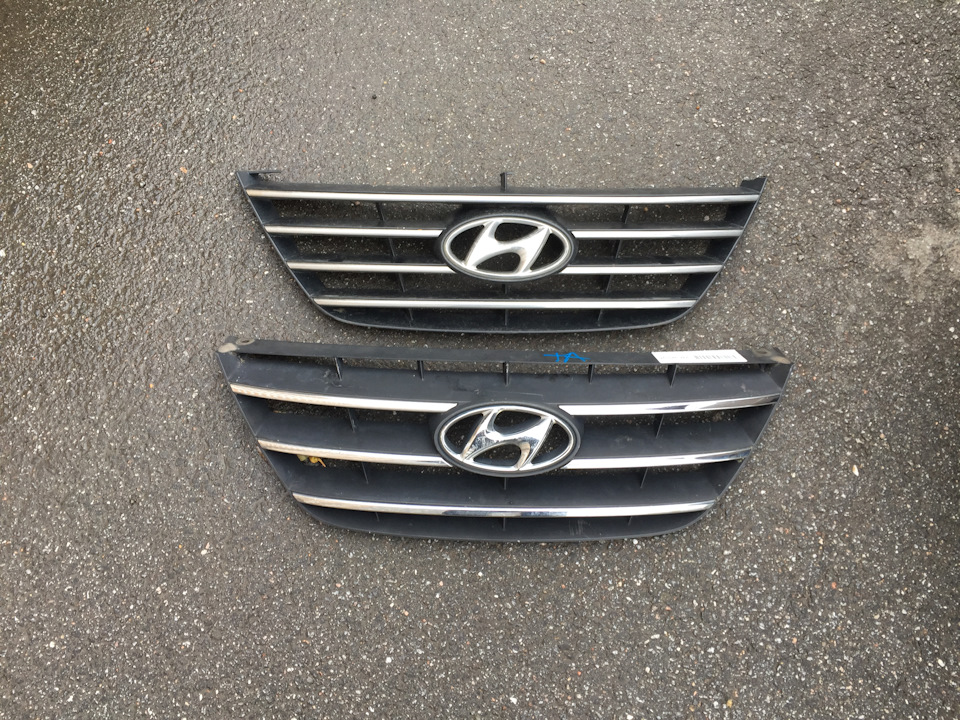 Как снять решетку радиатора соната 7 Решетка радиатора Америка) - Hyundai Sonata V (NF), 2 л, 2008 года тюнинг DRIVE2