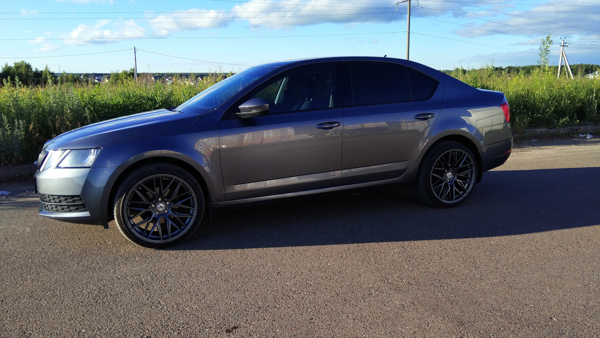Vorsteiner vff-107. Фото — Skoda Octavia A7 Mk3, 1,4 л, 2017 года ...