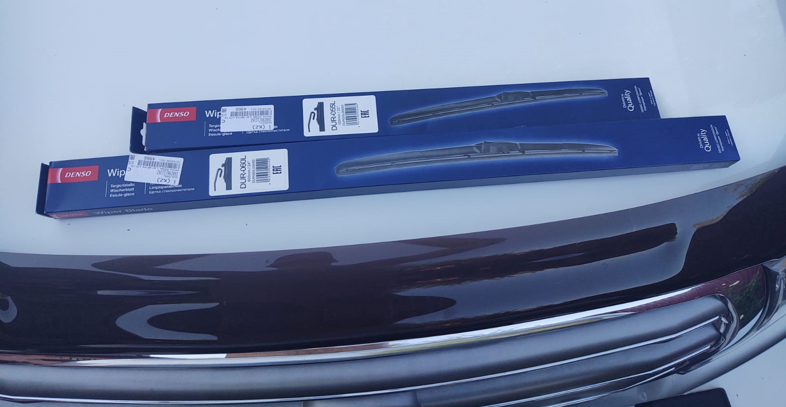 Щетки стеклоочистителя Denso — Toyota Land Cruiser 200, 4,7 л, 2011 ...