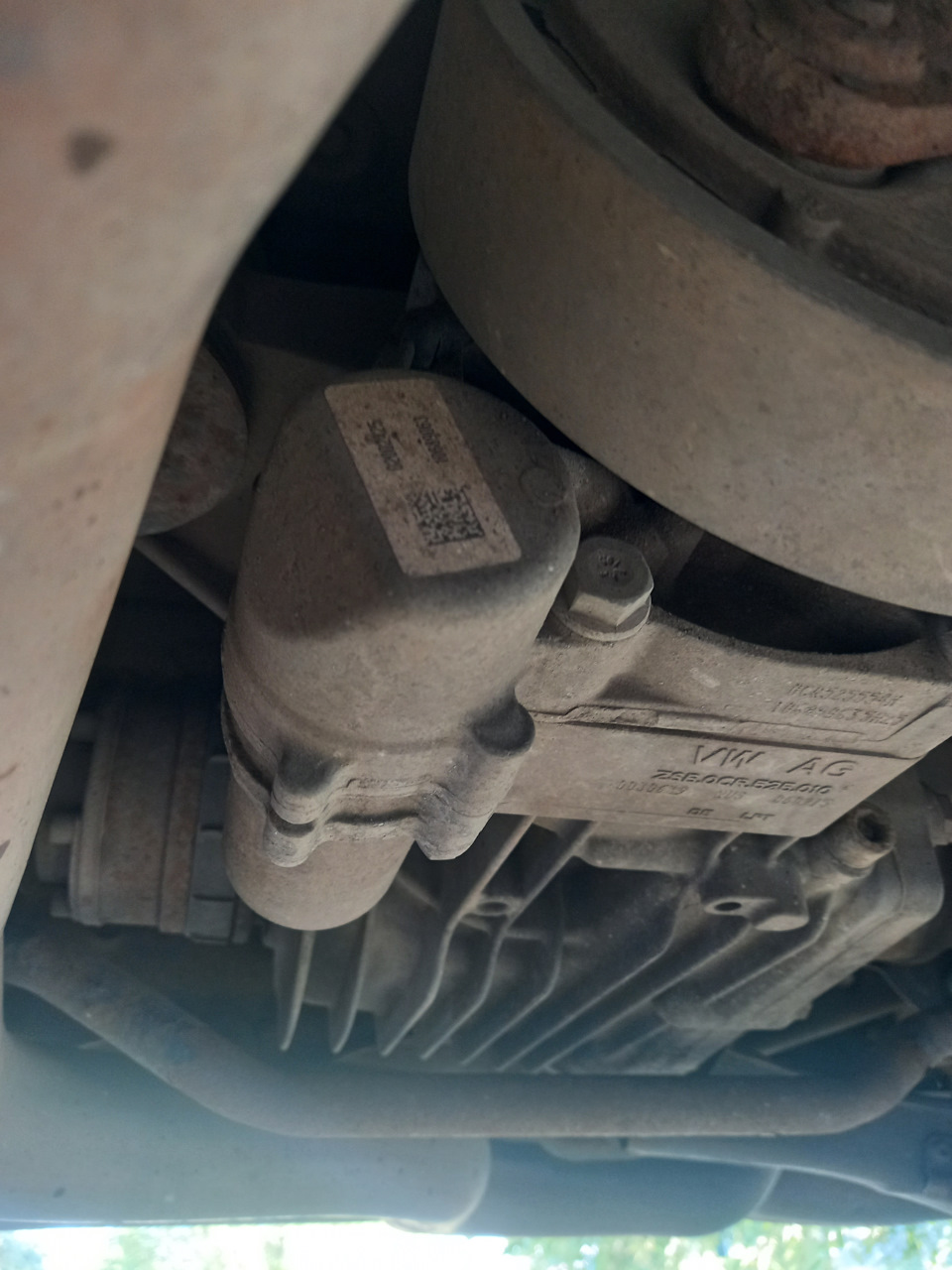 Замена масла: муфта халдекс и передний редуктор . — Volkswagen Passat ...