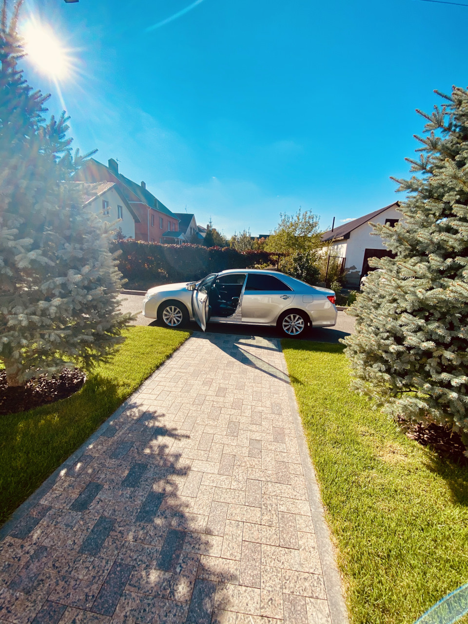 7. Покраска глушителя и по мелочи — Toyota Camry (XV50), 2,5 л, 2012 ...