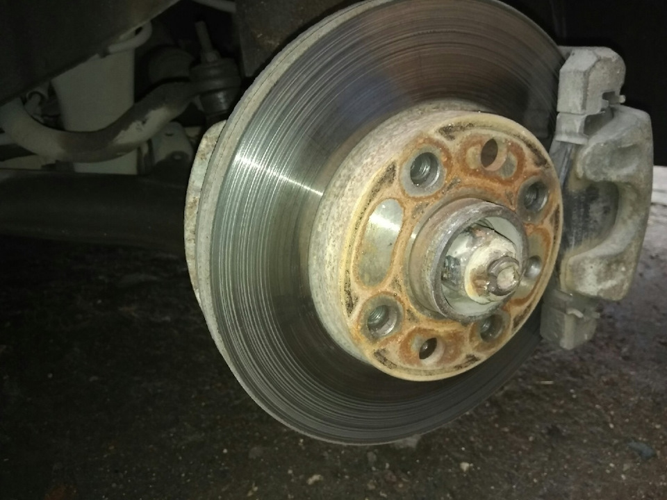 Как снять тормозной диск ланос Преодоление ваты в тормозах. - Chevrolet Lanos, 1,5 л, 2007 года расходники DRIV