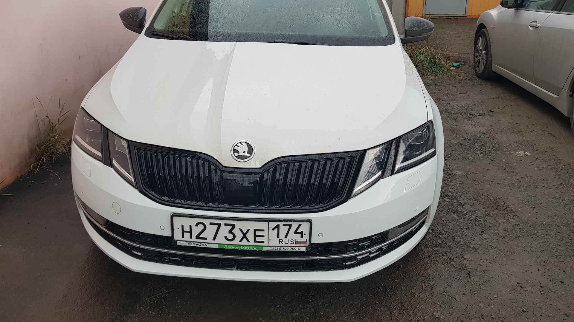 Skoda Octavia Black антихром