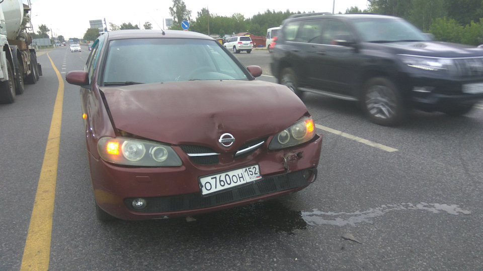 ДТП или надежность mercedes — Nissan Almera II (N16), 1,5 л., 2004 года ...