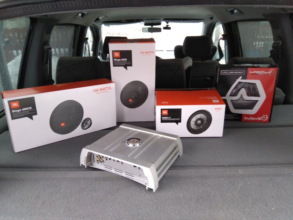 Автозвук, Pioneer BT510, DLS, JBL. — Peugeot 806, 2 л, 2000 года ...