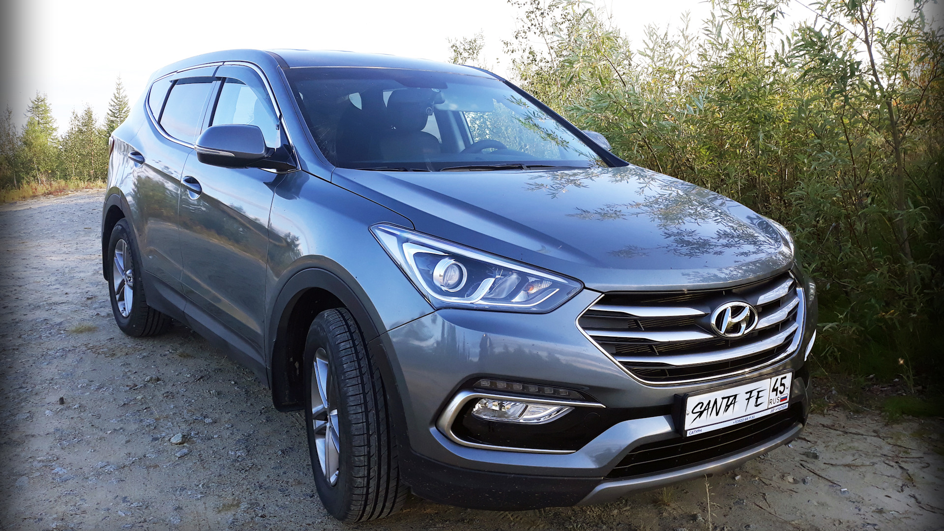 Hyundai Santa Fe (3G) 2.4 бензиновый 2018 | 3 Рестайлинг 