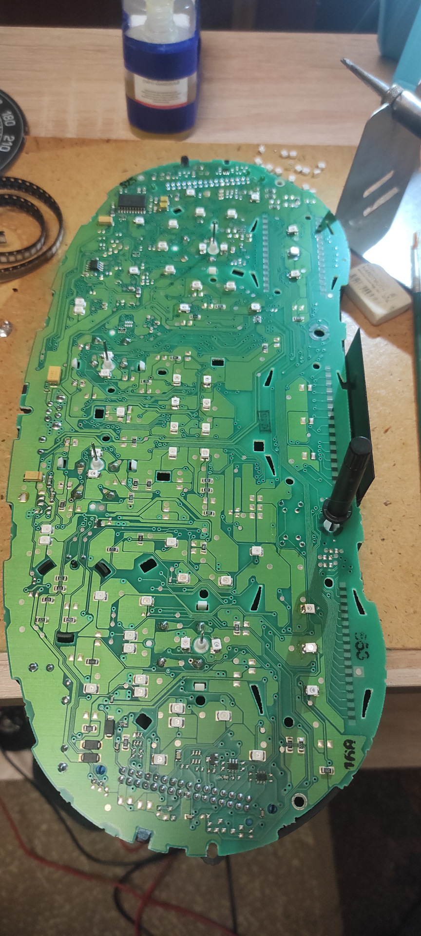 Приборная панель — Skoda Octavia A4 Mk1, 1,6 л, 2003 года | электроника ...