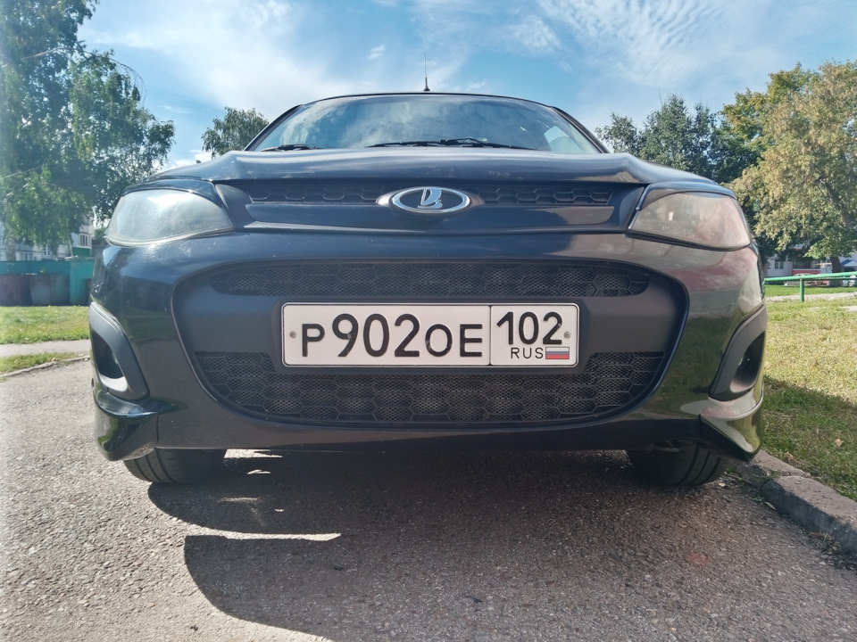 Клыки переднего бампера КАЛИНА 2. — LADA Калина 2 хэтчбек, 1,6 л., 2014 ...