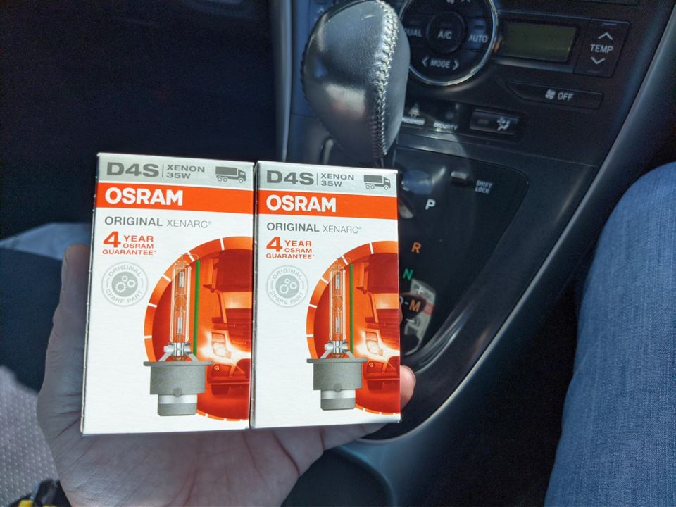 Xenon D4S — Toyota Blade, 2,4 л, 2007 года | расходники | DRIVE2