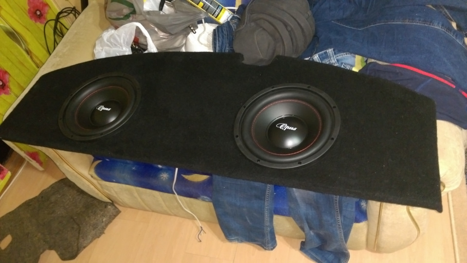 ИЗГОТОВЛЕНИЕ ПОЛКИ ПОД ДВА 10" САБВУФЕРА ФРИ-ЭЙР — Toyota Chaser (100 ...