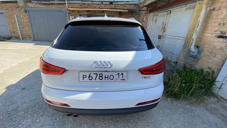 Минус задний дворник — Audi Q3 (1G), 2 л, 2013 года | другое | DRIVE2