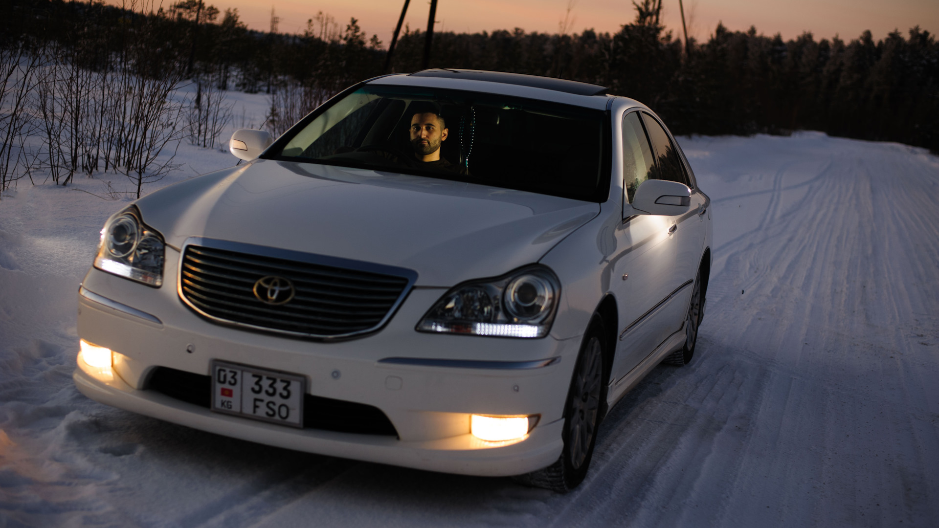 Toyota Crown Majesta (S180) 4.3 бензиновый 2006 | БЕЛАЯ ЛЕБЕДЬ на DRIVE2