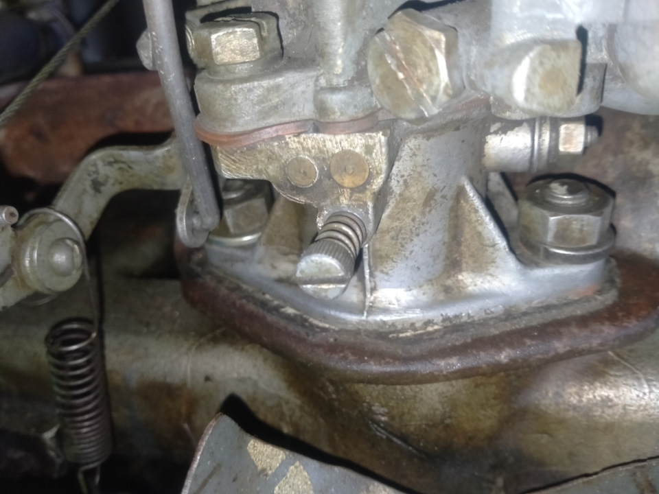 Винт качества смеси — ГАЗ 69A, 2,4 л, 1967 года | своими руками | DRIVE2