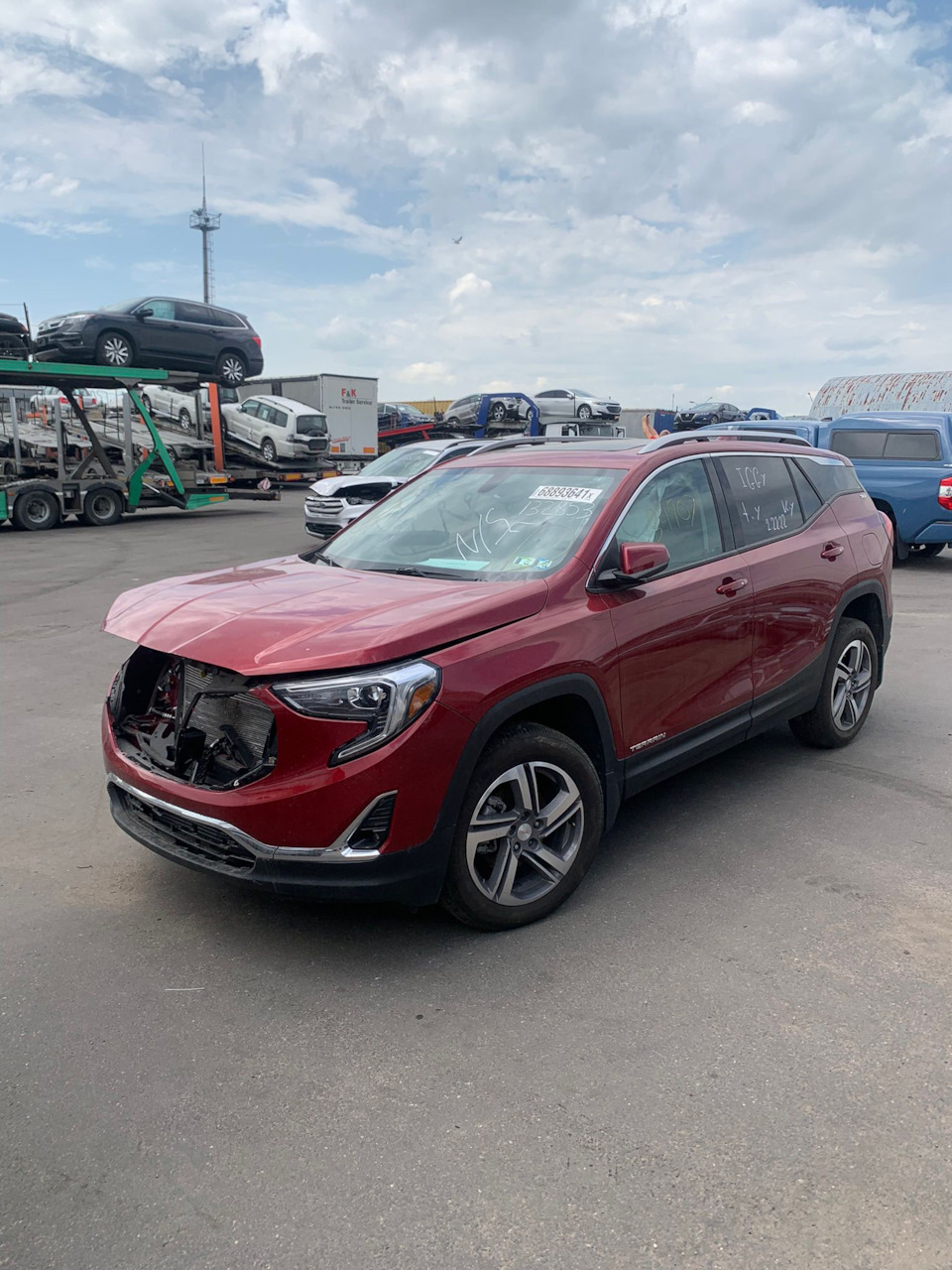 Доставка: порт, океан, Клайпеда, Минск. — GMC Terrain (2G), 1,5 л, 2019  года | покупка машины | DRIVE2