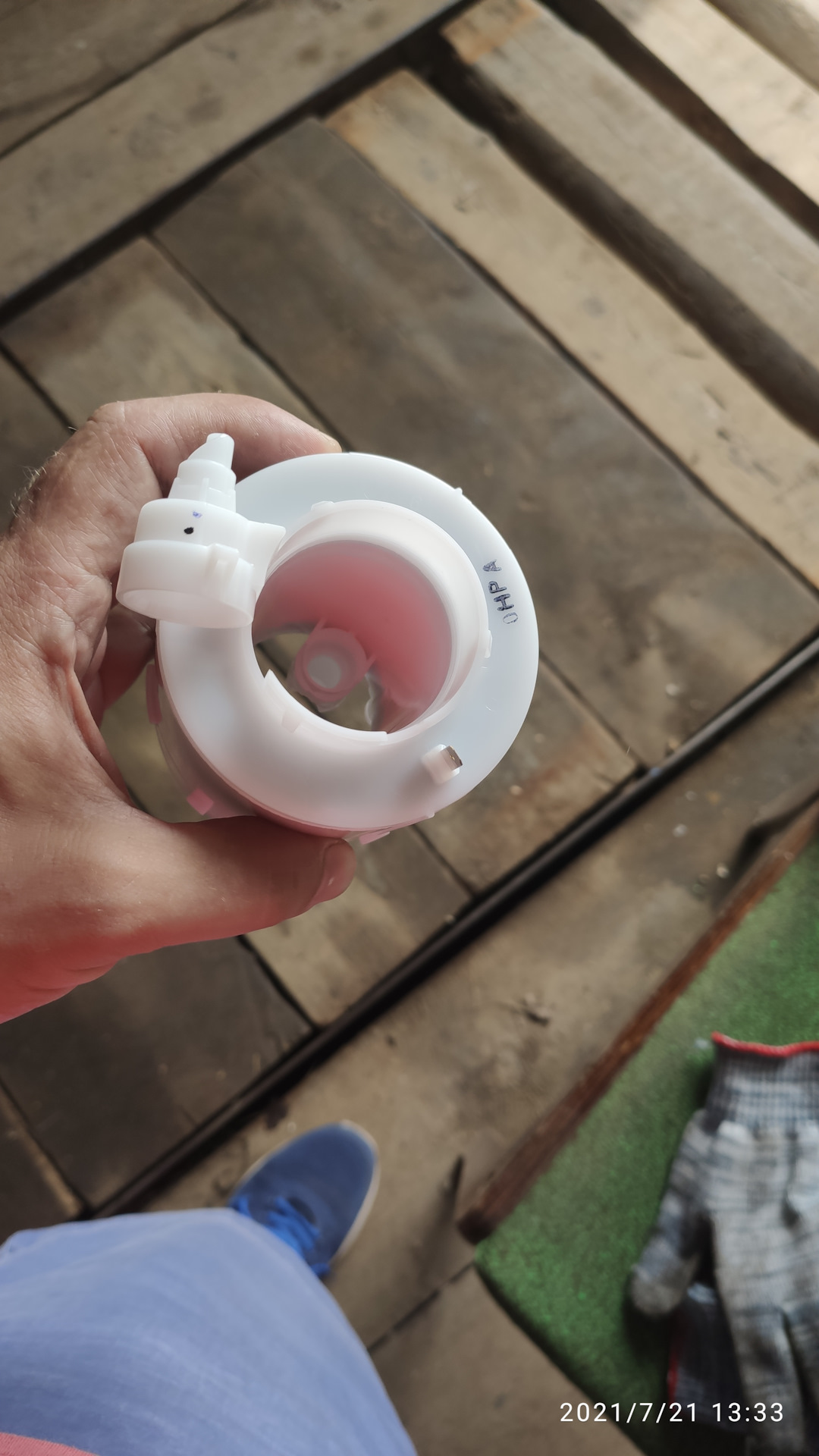 Замена топливного фильтра на Kia ceed jd рестайлинг — KIA Ceed SW (2G ...