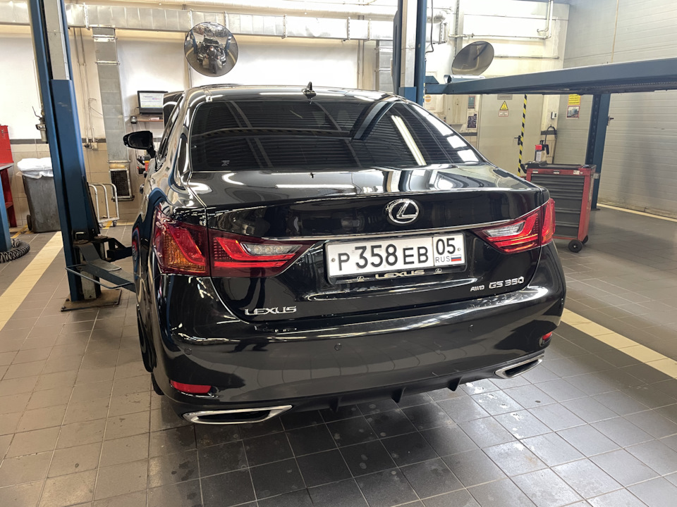 Мытье радиатора и замена антифриза — Lexus GS (L10), 3,5 л, 2013 года ...