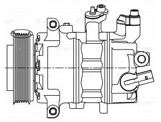 LCAC18K1 Компрессор кондиционера для автомобилей Оctavia A5 (04-)/Golf ...