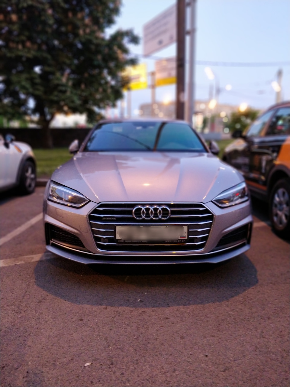 Гарантийный ремонт — Audi A5 Sportback (2G), 2 л, 2017 года | визит на ...