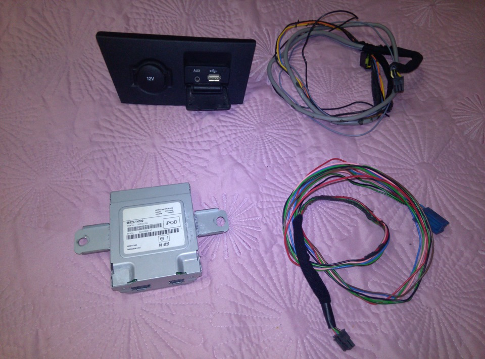 usb kia ceed 2008