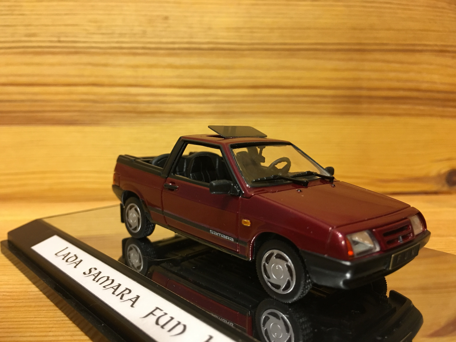 Фантик 1:43 — Lada Samara Fun, 1,6 л, 1991 года | другое | DRIVE2