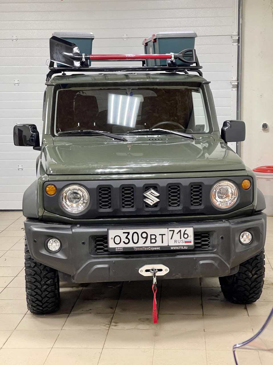 Экспедиционный багажник на крышу — Suzuki Jimny (2018), 1,5 л, 2020 года |  тюнинг | DRIVE2