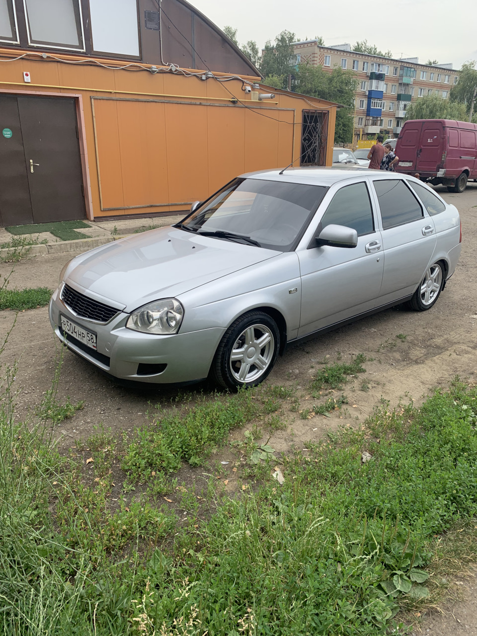 ✓Помыл машину🚙😂и пошёл дождь☔️ — Lada Приора хэтчбек, 1,6 л, 2010 года |  мойка | DRIVE2