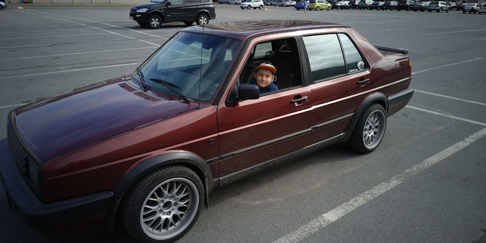 Спасибо за машину, будем продолжать! — Volkswagen Jetta II, 1,8 л, 1990