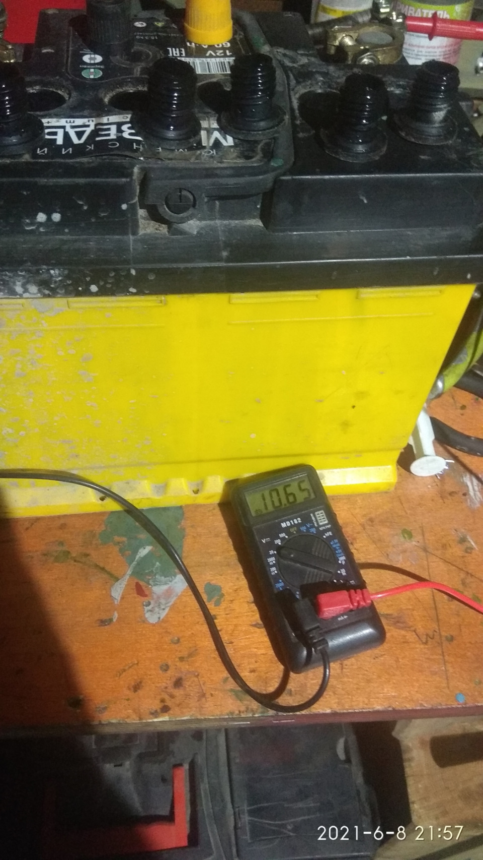 Июнь 2021. Кончился аккумулятор — Lada Калина универсал, 1,6 л, 2009 ...