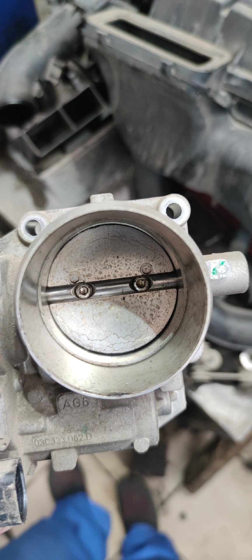 Чистка форсунок и дросселя — Volkswagen Tiguan (1G), 1,4 л, 2012 года ...