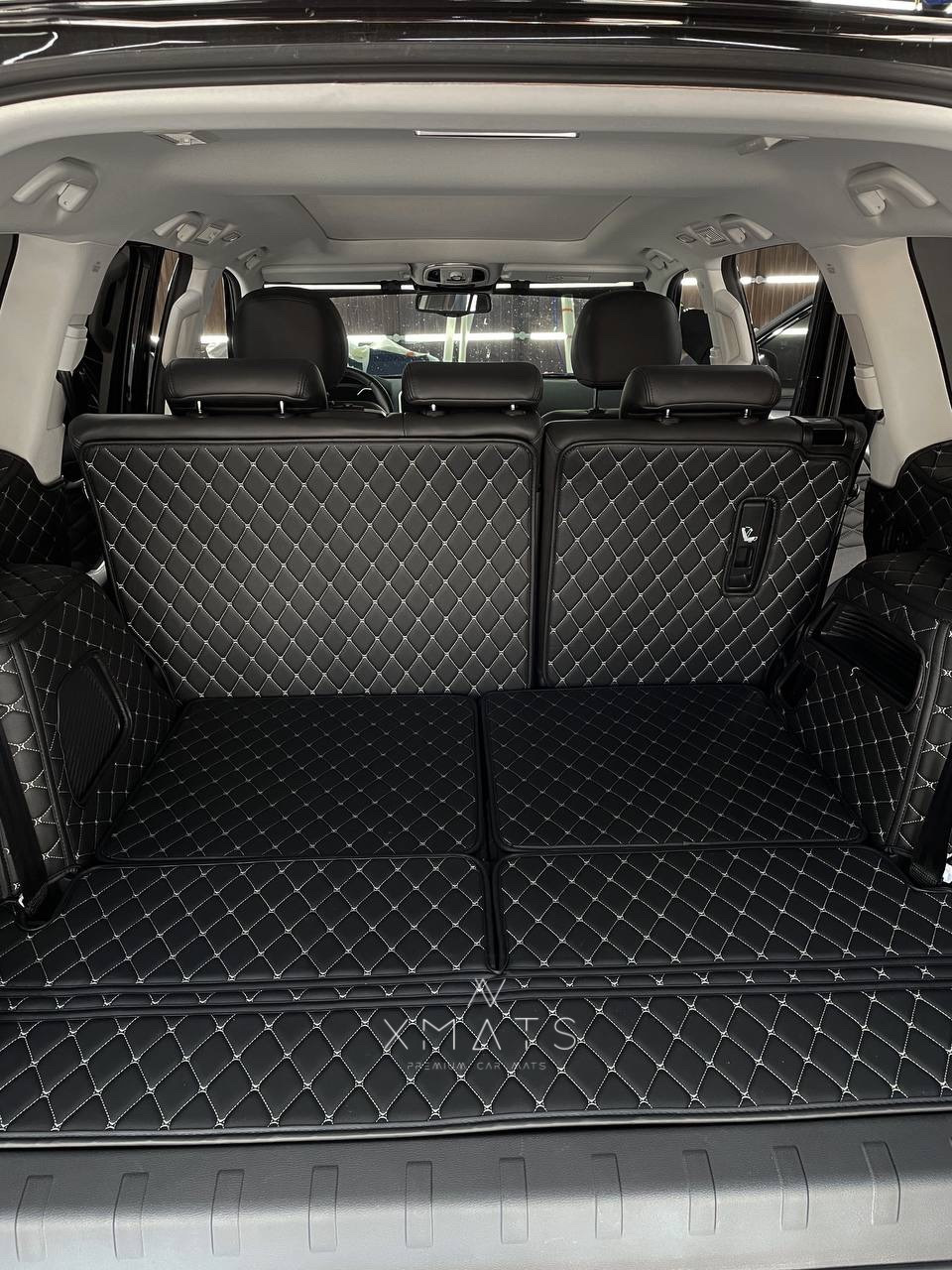 Коврики из экокожи в багажник на Haval H9. 3D коврики из экокожи в ...