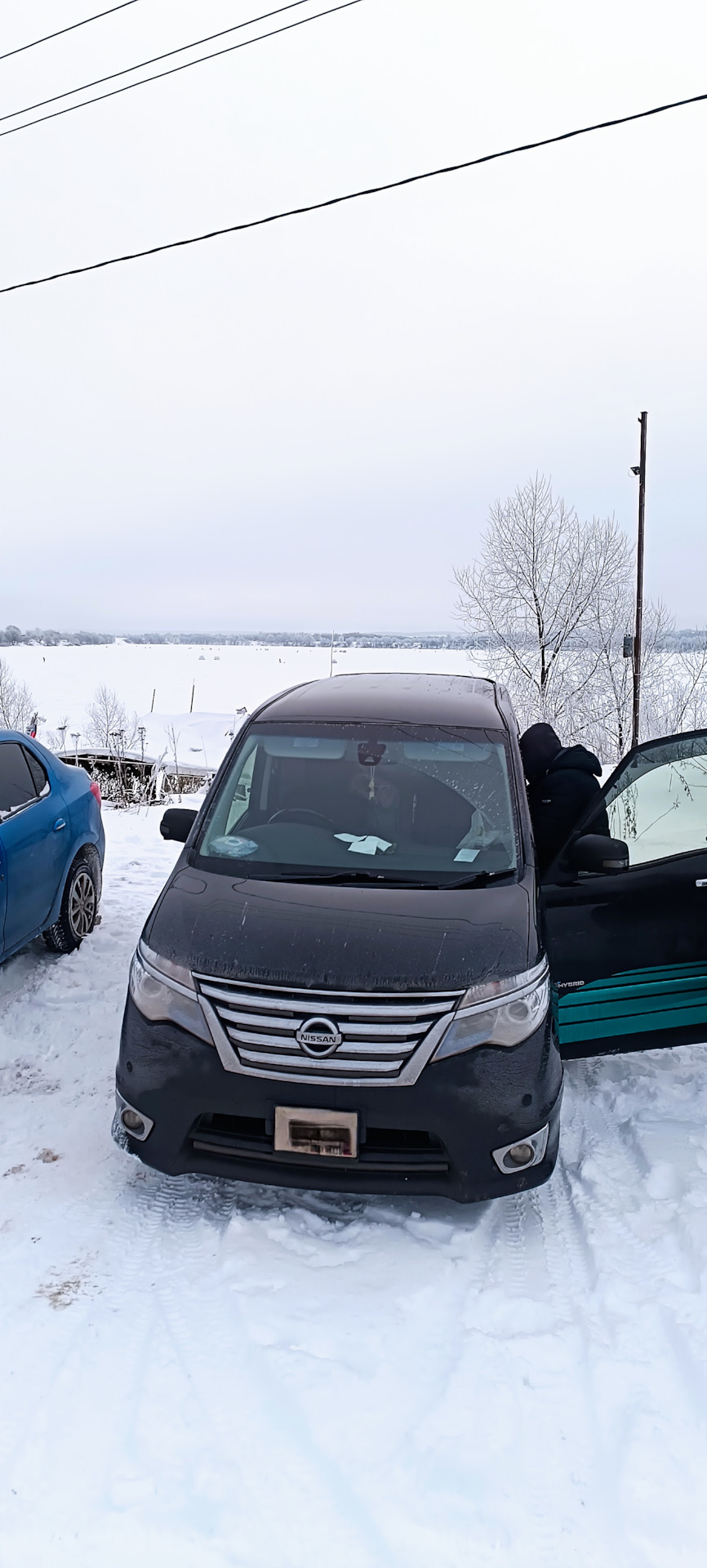 ❄❤‍🔥О том как я не люблю зиму 🥰🌨 — Nissan Serena Mk IV (C26), 2 л, 2014  года | путешествие | DRIVE2