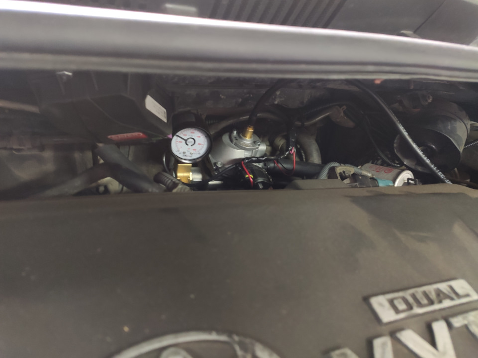 Установка МЕТАНА — Toyota Corolla (140/150), 1,6 л, 2011 года | другое ...