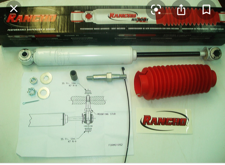 Установка рулевого демпфера Rancho — УАЗ Patriot, 2,7 л, 2012 года ...