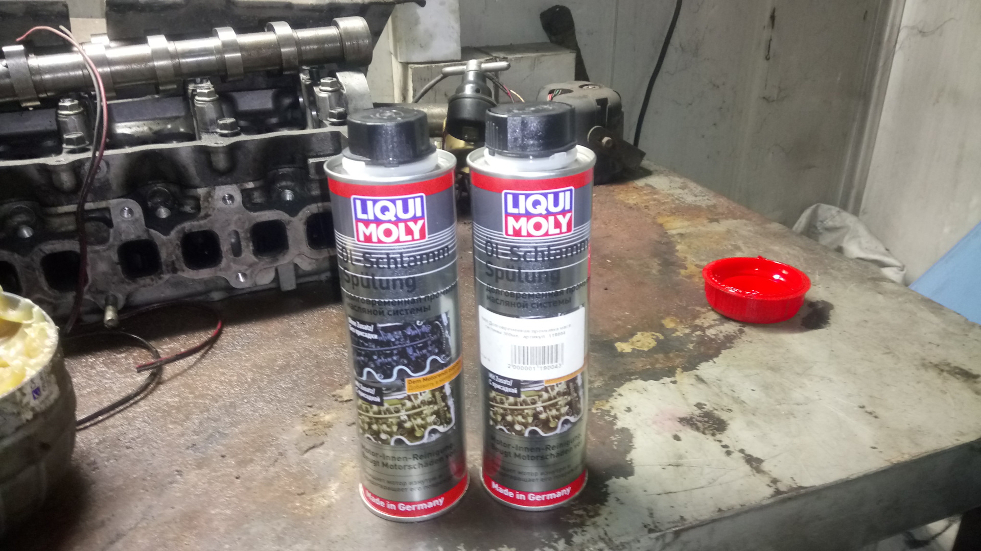 Долговременная промывка масляной системы liqui moly