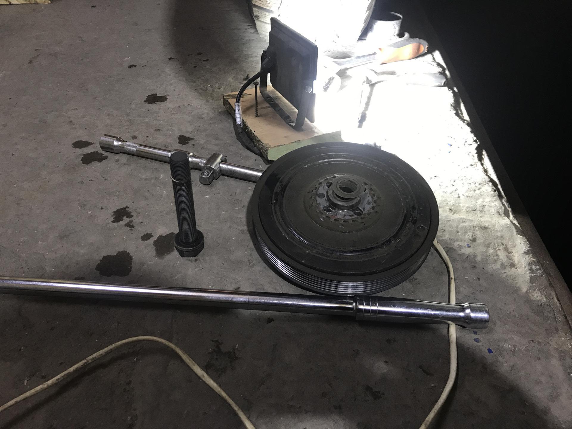 Замена ГРМ — Volkswagen Transporter T4, 2,5 л, 2002 года | плановое ТО ...