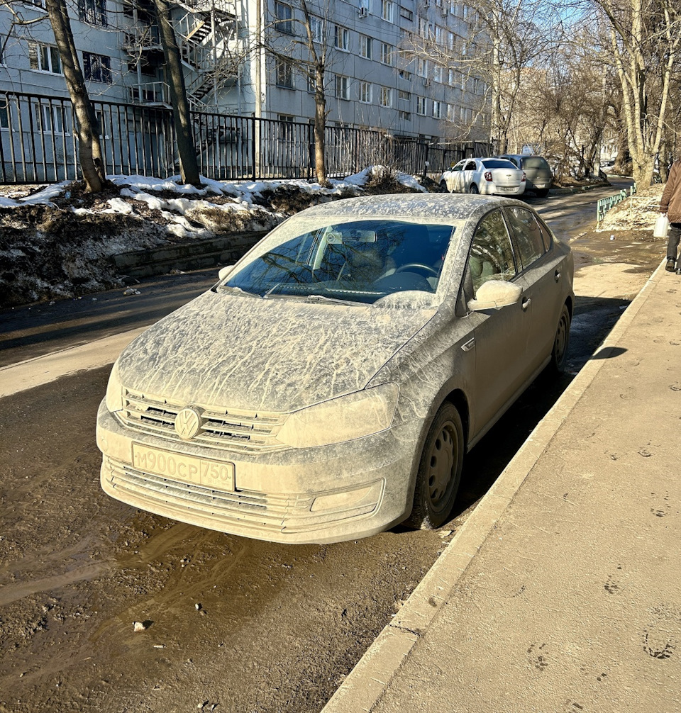 25.Весенний DETAILing. Трёхфазная мойка и уборка в салоне — Volkswagen Polo  Sedan, 1,6 л, 2018 года | мойка | DRIVE2