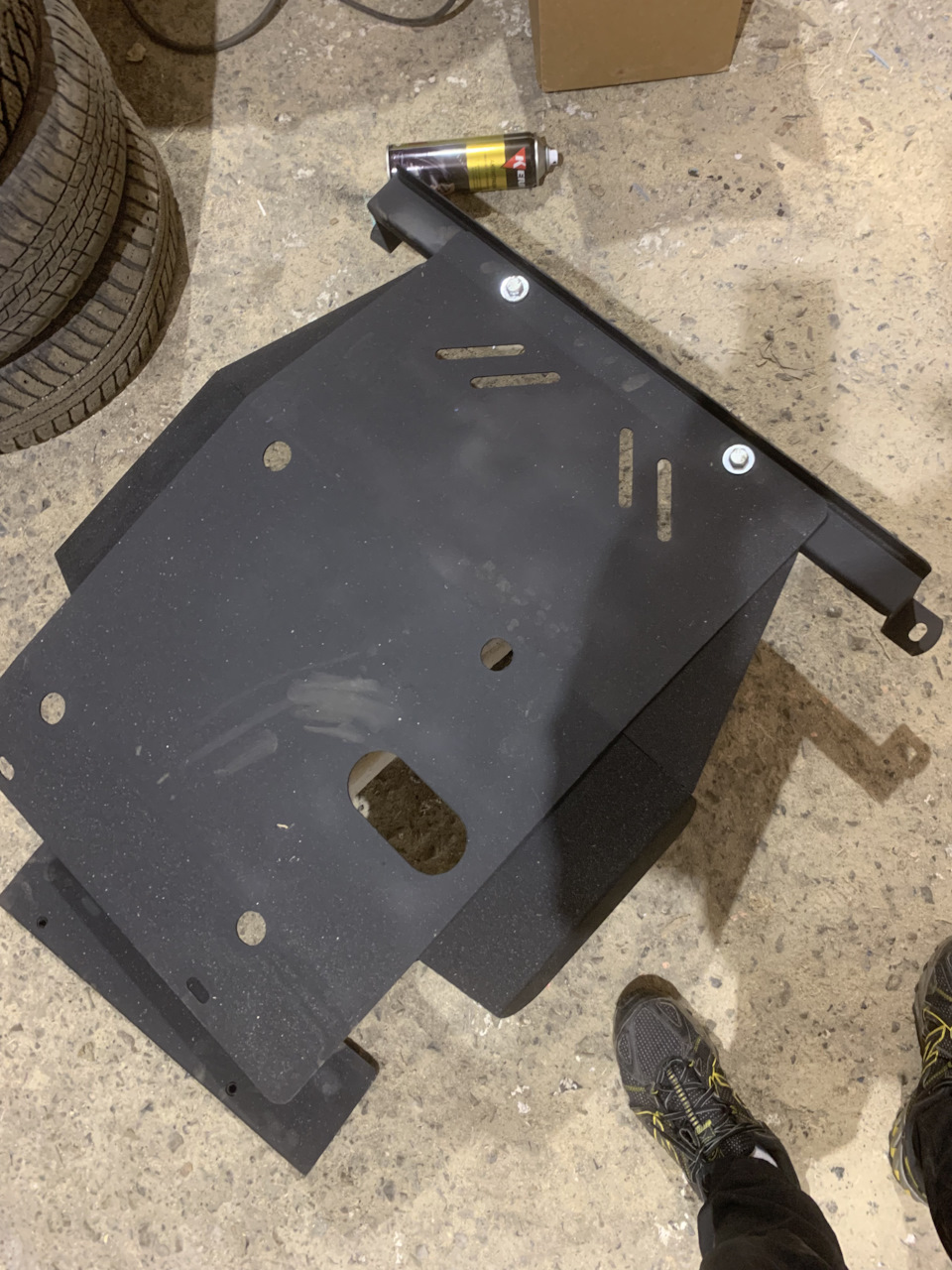 Попытка установить защиту Картера, замена сайлентблоков стабилизатора ...